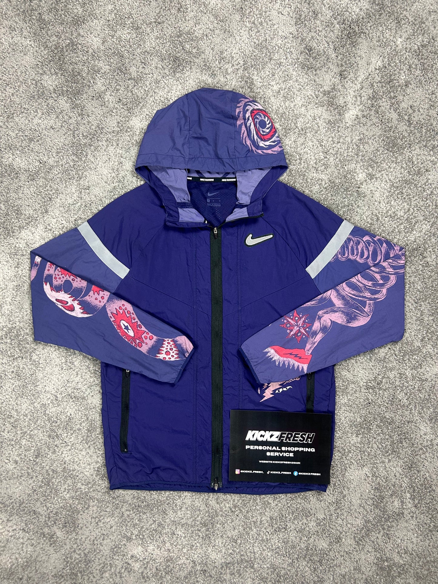 Nike Windrunner Jacket Purple Dragon Jacket