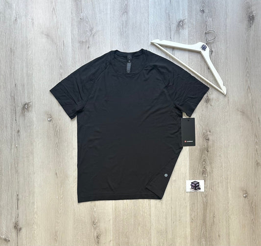 LULULEMON METAL VENT TECH SHORT-SLEEVE SHIRT BLACK