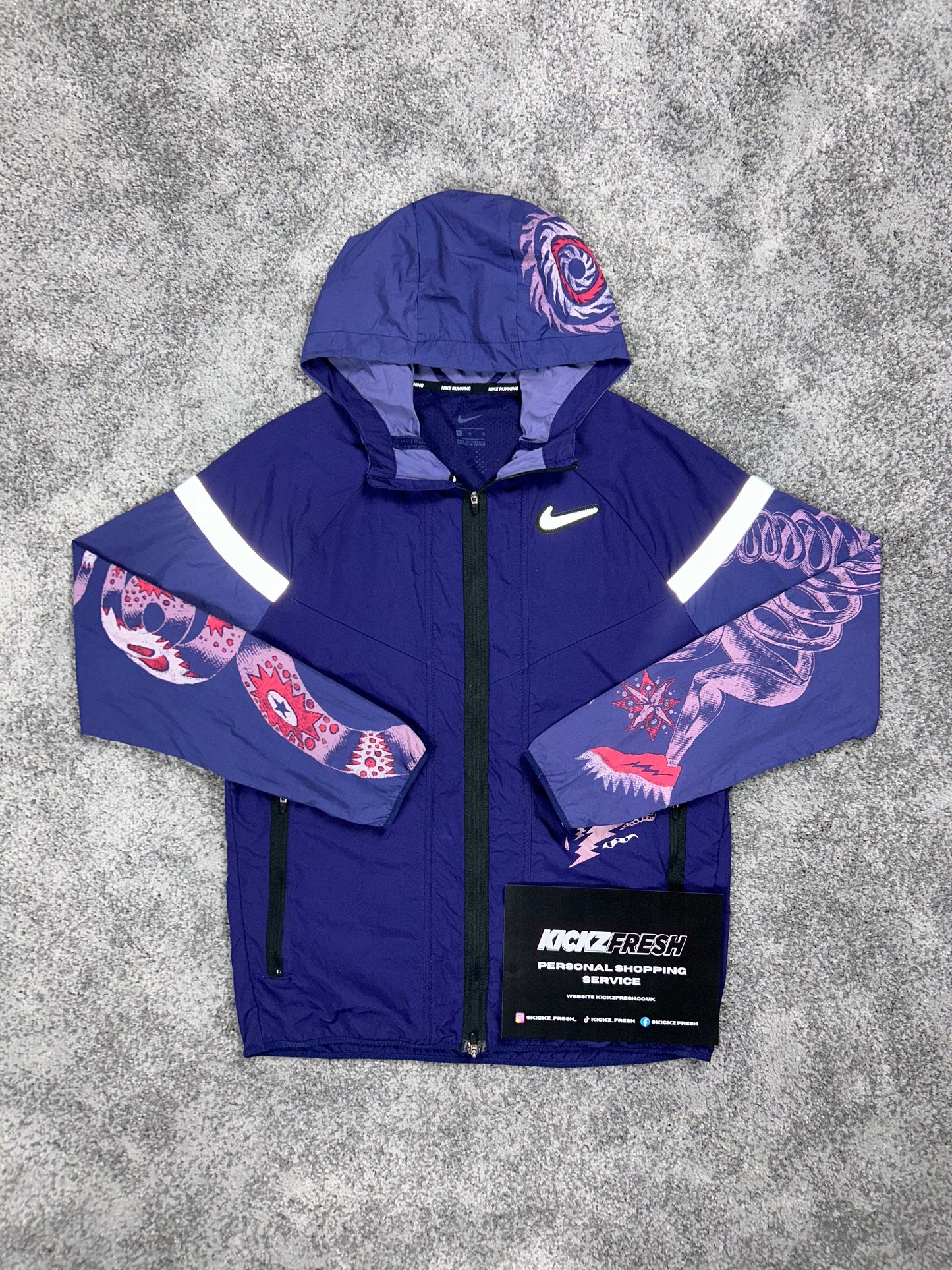 Nike Windrunner Jacket Purple Dragon Jacket
