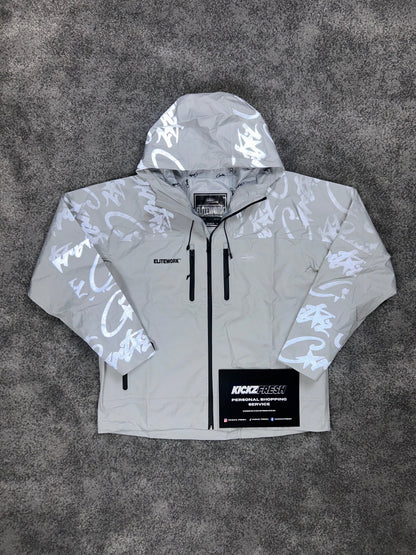 Corteiz Elitework Shell Grey Jacket