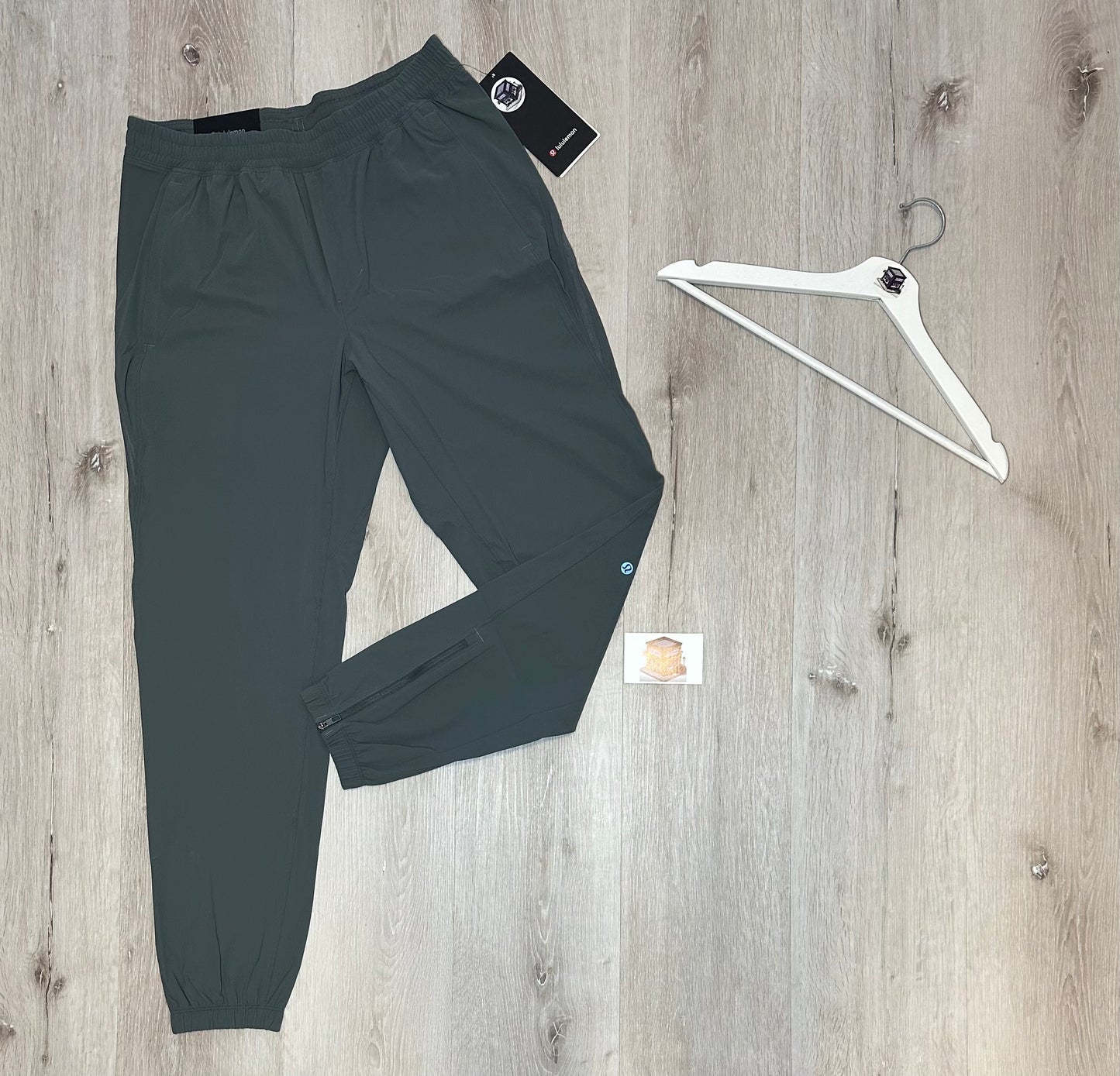 LULULEMON PACE BREAKER TRACKSUIT ONYX GREY