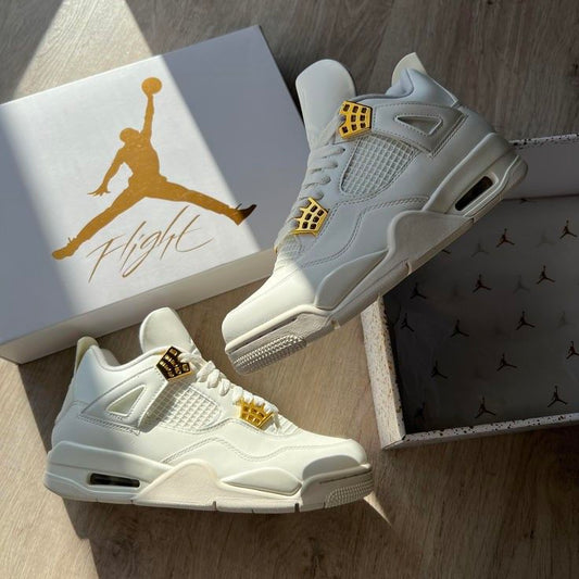 Air Jordan 4 Retro 'Metallic Gold'